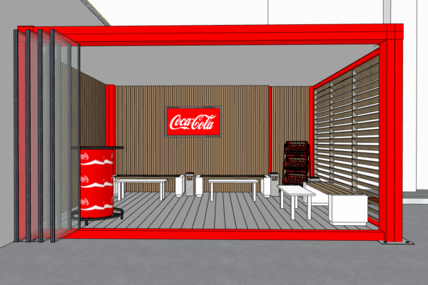 проект на пушалня Coca-Cola