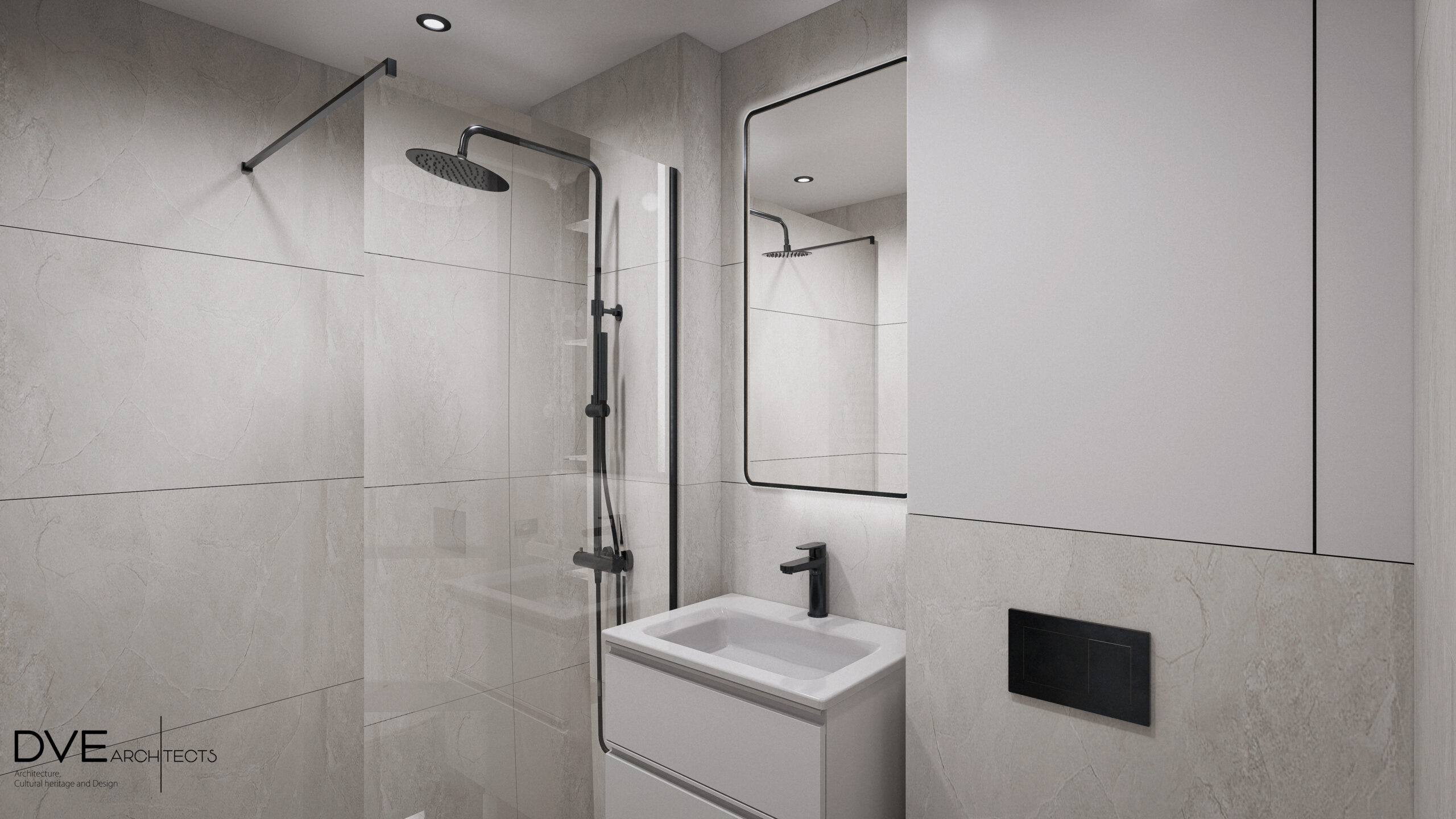 интериорен баня | www.dvearchitects.com
