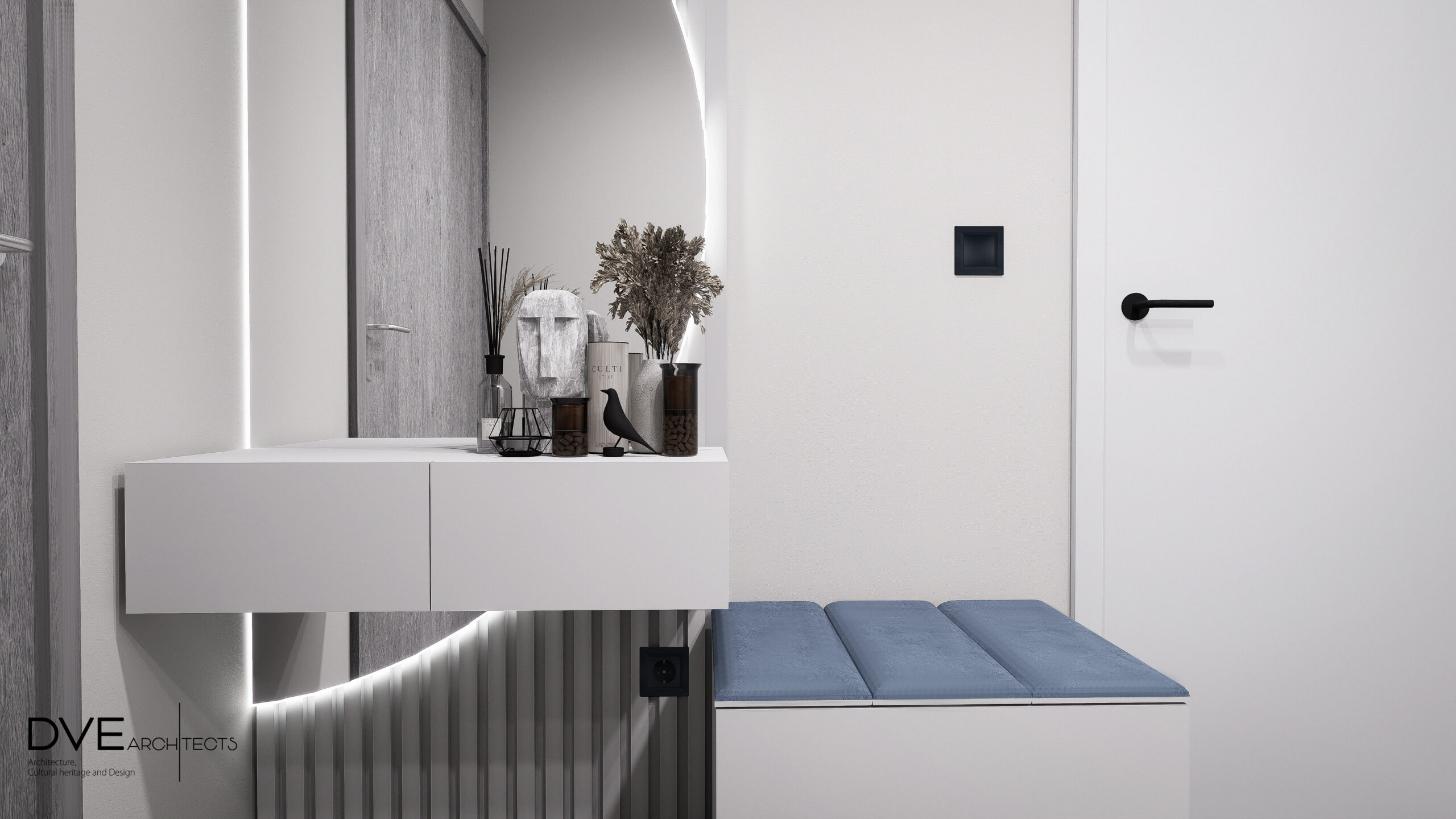 интериорен тоалетка | www.dvearchitects.com