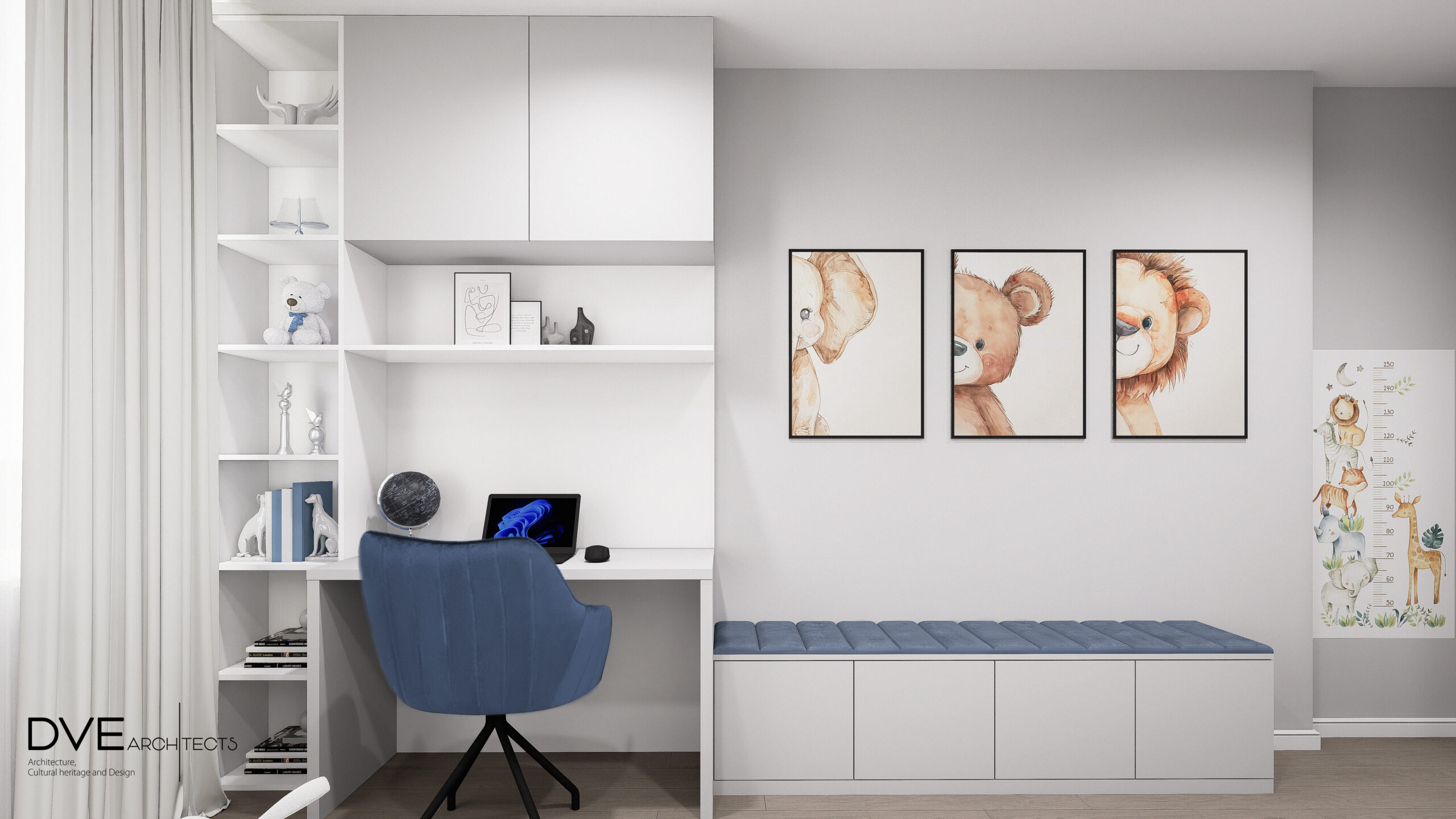 интериорен бебешка стая | www.dvearchitects.com