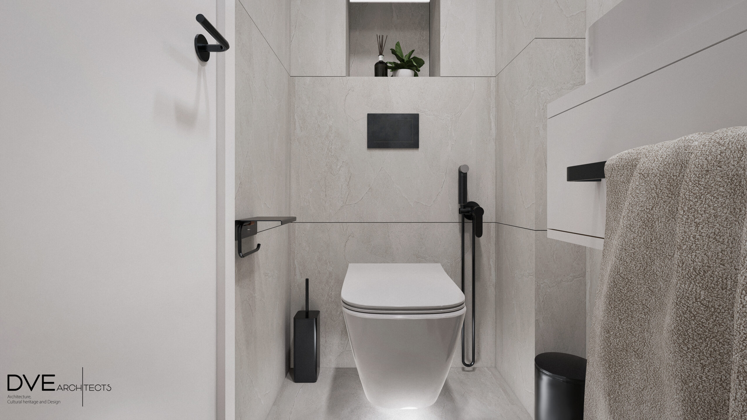 интериорен тоалетна | www.dvearchitects.com