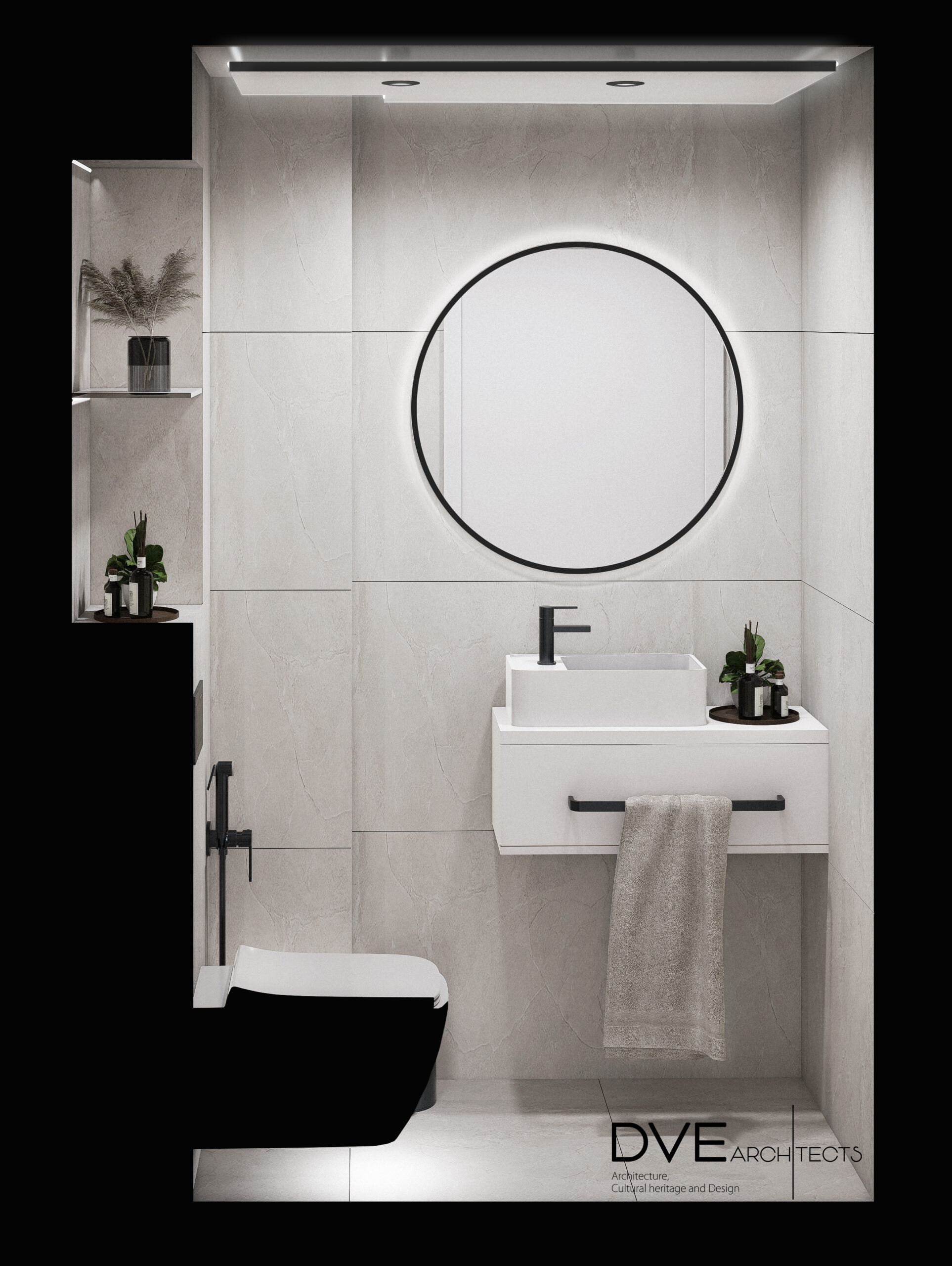 интериорен wc | www.dvearchitects.com