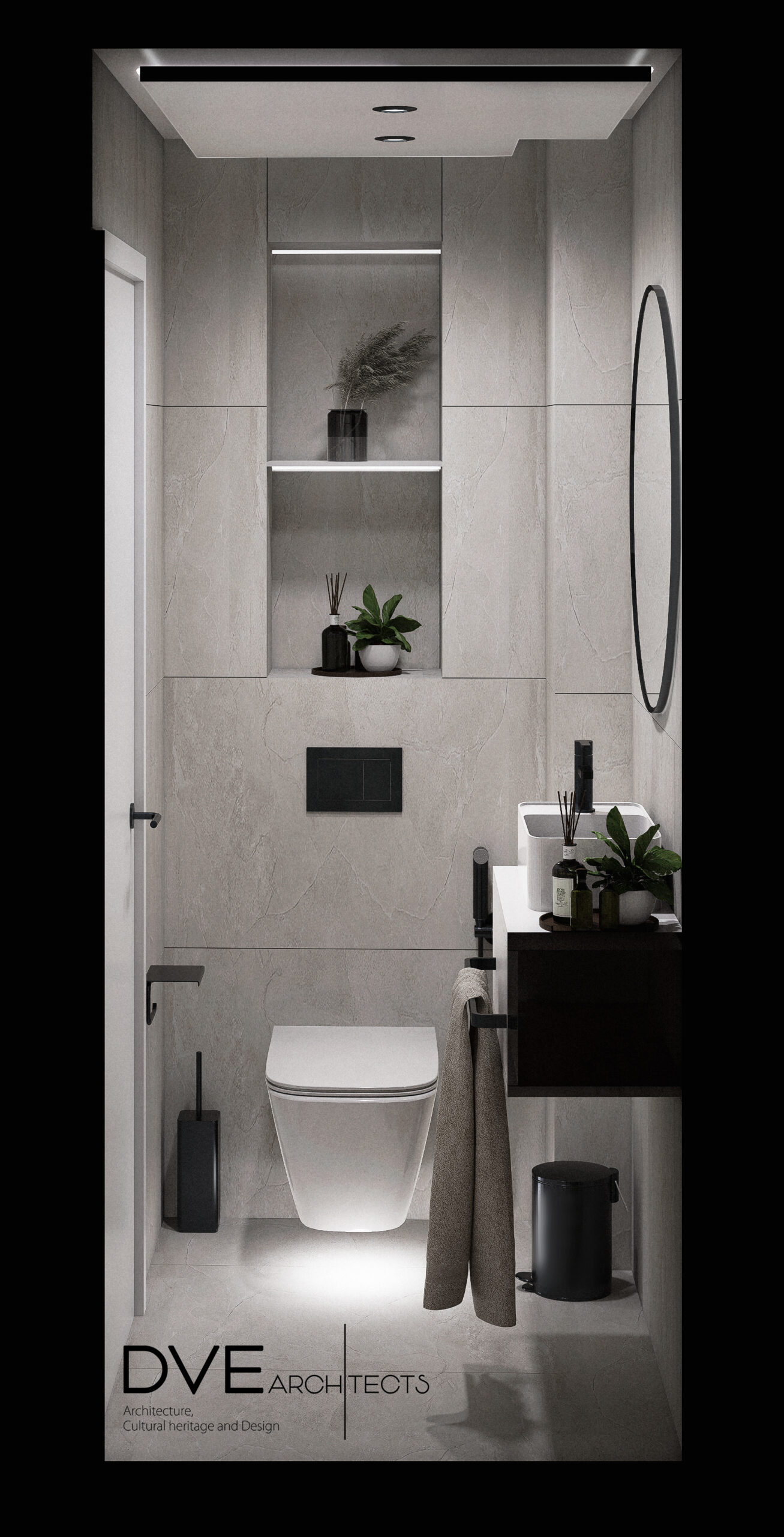 интериорен wc | www.dvearchitects.com